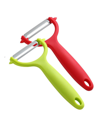 Pelador de Verduras Luszmoax Acero Inoxidable 2 Cuchillas