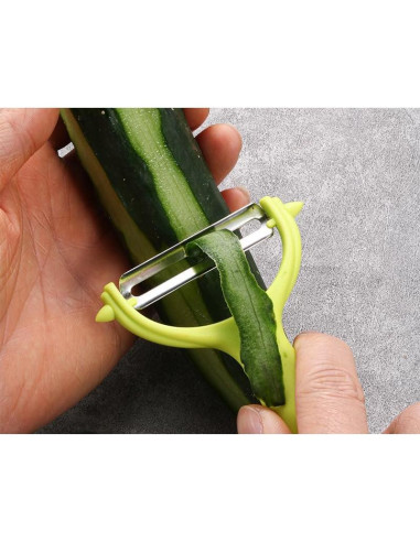 Pelador de Verduras Luszmoax Acero Inoxidable 2 Cuchillas