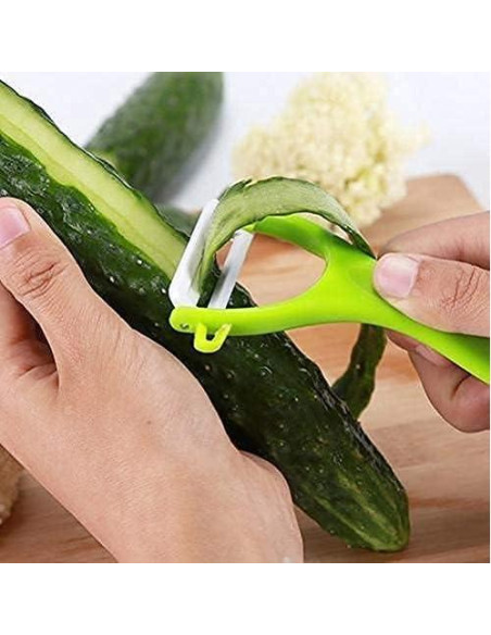 Peladores de Frutas y Verduras COLIBROX - Juego Ergonómico Peladores de Frutas y Verduras COLIBROX - Juego Ergonómico