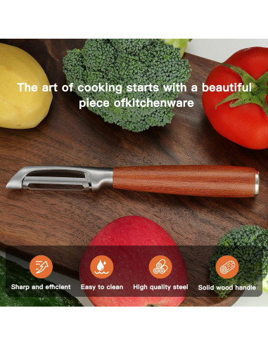 Pelador de Frutas y Verduras KULUNER Acero Inoxidable 304