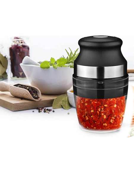 Prensa de Ajo QICI, Molinillo Giratorio Fácil Limpieza 230g Prensa de Ajo QICI, Molinillo Giratorio Fácil Limpieza 230g