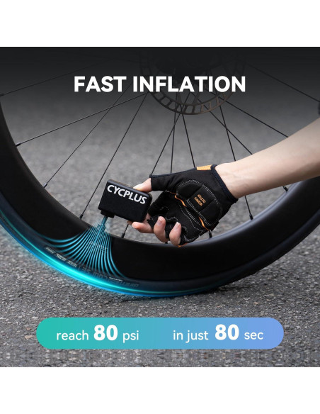 Bomba de Bicicleta CYCPLUS Tiny Pump 100PSI Recargable Bomba de Bicicleta CYCPLUS Tiny Pump 100PSI Recargable