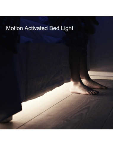 Tira LED con Sensor de Movimiento Amagle 0.97m Luz Blanca 4000K