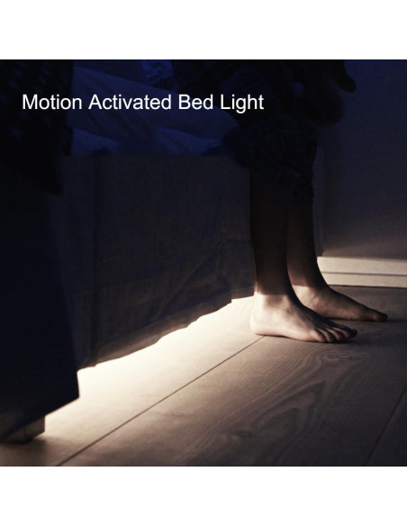 Tira LED con Sensor de Movimiento Amagle 0.97m Luz Blanca 4000K Tira LED con Sensor de Movimiento Amagle 0.97m Luz Blanca 4000K