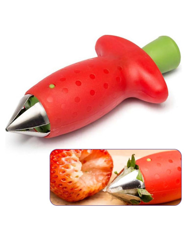 Descorazonador de Fresas y Tomates Fang Tao - Acero Inoxidable