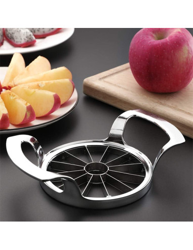 Cortador y Descorazonador de Manzanas FEITA Acero Inoxidable 10 cm