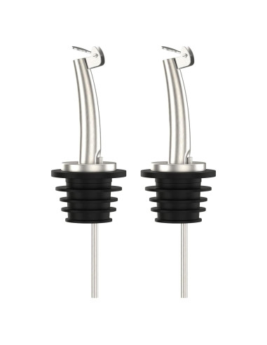 Vertedores de Aceite y Licor Axe Sickle - Acero Inoxidable - 2 Pcs