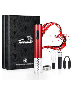 Abridor de Vino Eléctrico Tirrinia con Accesorios 5 Piezas