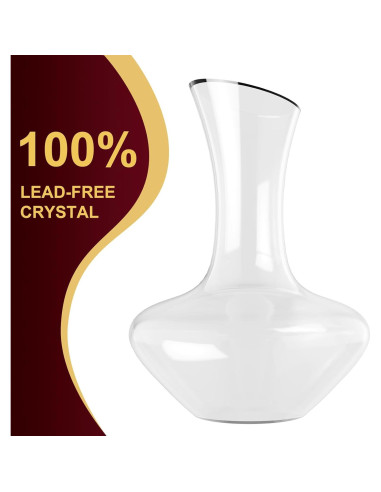 Decantador de Vino Eléctrico Casara 850ml con Base Automática