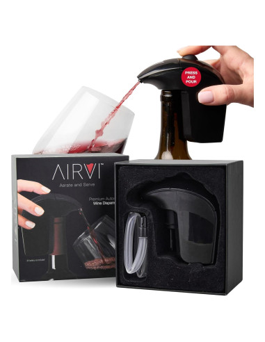 Dispensador de Vino Automático AirVi - Aerador Eléctrico 0.32kg