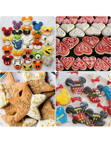 Cortadores de Galletas Yansanido 30 Piezas Acero Inoxidable