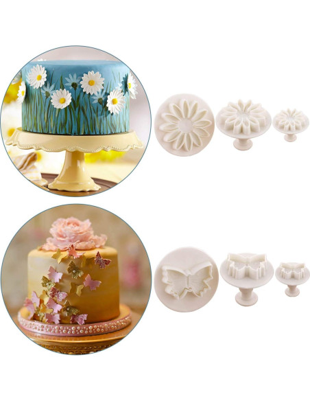 Set de Decoración de Pasteles 36 Piezas M MOACC Fondant Set de Decoración de Pasteles 36 Piezas M MOACC Fondant