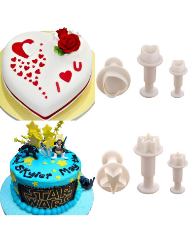 Set de Decoración de Pasteles 36 Piezas M MOACC Fondant