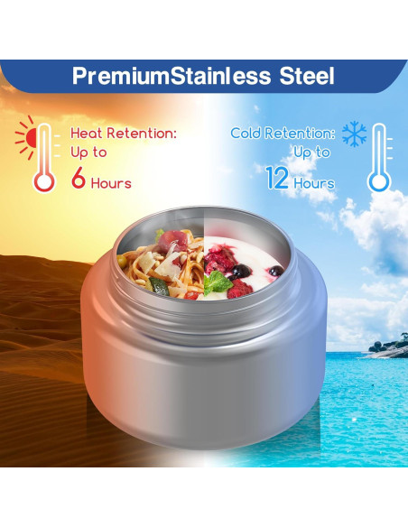 Caja Bento JoyYum Azul - Almuerzo Aislado 4 Compartimentos Caja Bento JoyYum Azul - Almuerzo Aislado 4 Compartimentos