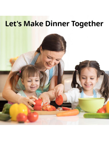 Set de Cuchillos de Cocina Montessori iKumar 34 Pcs para Niños