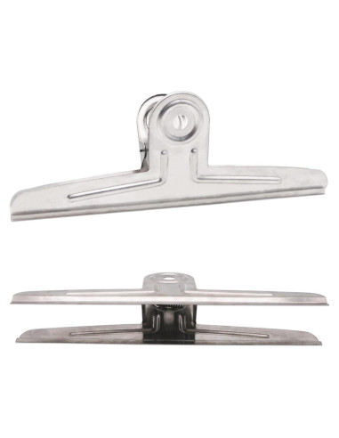 Clip Jumbo de Acero Inoxidable GUKBIAY 30 cm 2 Piezas