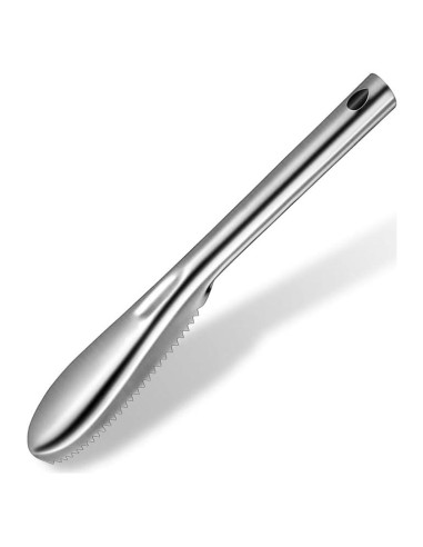 Removedor de Escamas de Pescado ADORAMBLING Acero Inoxidable 22.86 cm