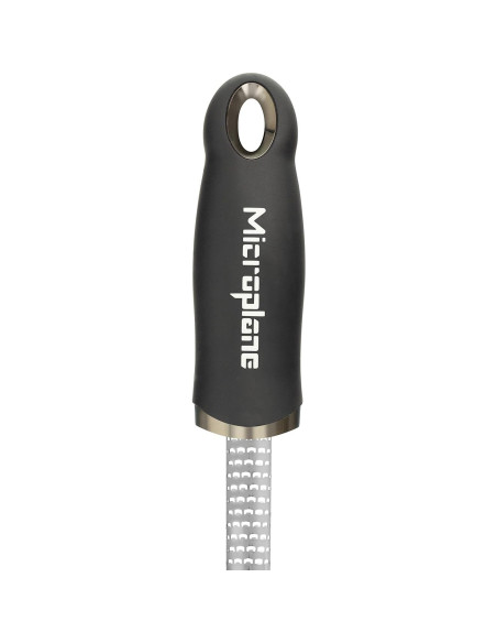 Rallador de Especias Microplane Classic Negro - Acero Inoxidable Rallador de Especias Microplane Classic Negro - Acero Inoxidable