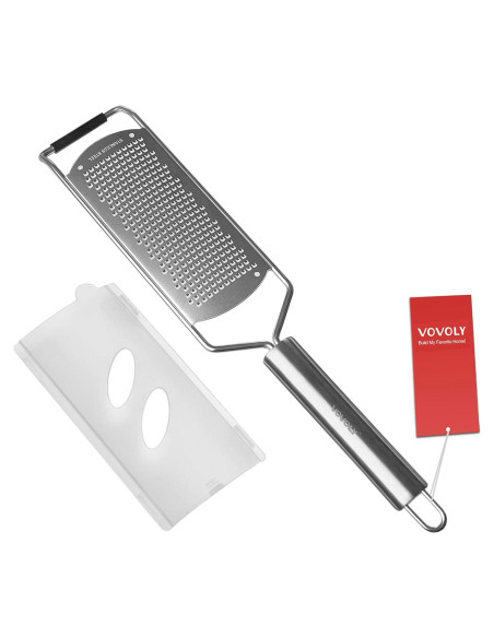 Rallador Profesional Vovoly de Acero Inoxidable 32cm Fino Rallador Profesional Vovoly de Acero Inoxidable 32cm Fino