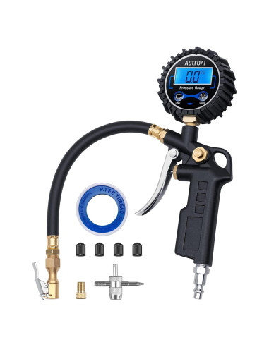 Medidor de Presión de Neumáticos Digital AstroAI 3-250 PSI