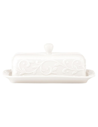 Plato de Mantequilla Cubierto Lenox Opal Innocence 18.4 cm