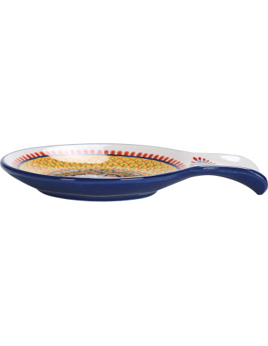 Soporte para Cucharas Bico Havana Cerámica 19x14 cm Apto Lavavajillas