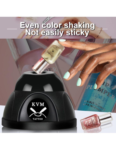 Mini Mezclador Vortex KVM para Tinta de Tatuaje 5200 RPM