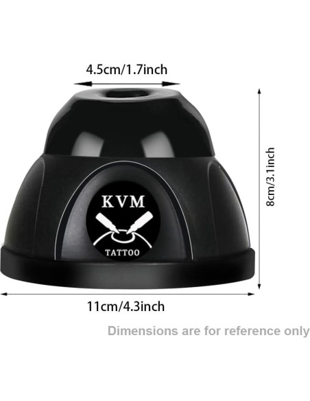 Mini Mezclador Vortex KVM para Tinta de Tatuaje 5200 RPM Mini Mezclador Vortex KVM para Tinta de Tatuaje 5200 RPM