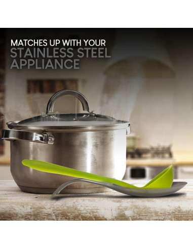 Soporte para Utensilios de Cocina Acero Inoxidable EXULTIMATE