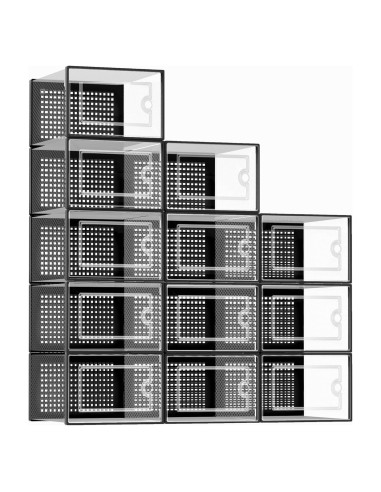 Cajas de Almacenamiento de Zapatos Kuject 12 Unidades X-Large