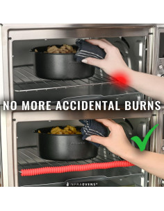 Protectores de Parrilla de Horno Infraovens 2-Pack Silicona 2