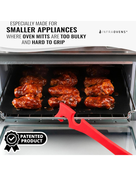 Protectores de Parrilla de Horno Infraovens 2-Pack Silicona Protectores de Parrilla de Horno Infraovens 2-Pack Silicona
