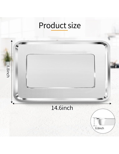Bandeja de repuesto para horno tostador BLACK DECKER 37.1x22.4 cm