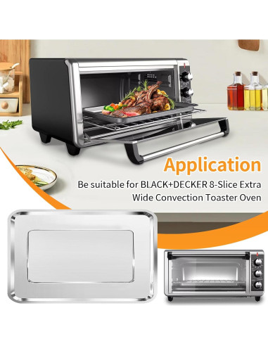 Bandeja de repuesto para horno tostador BLACK DECKER 37.1x22.4 cm