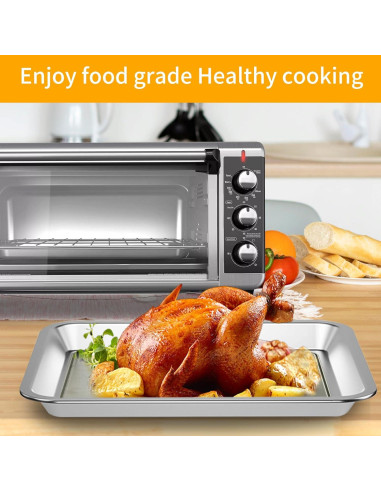 Bandeja de repuesto para horno tostador BLACK DECKER 37.1x22.4 cm