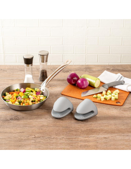 Agarraderas de Silicona Restaurantware Comfy Grip 2 Piezas Agarraderas de Silicona Restaurantware Comfy Grip 2 Piezas