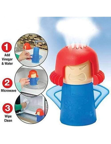 Limpiador de Vapor Angry Mama y Desodorante Cool Mama 2 PCS