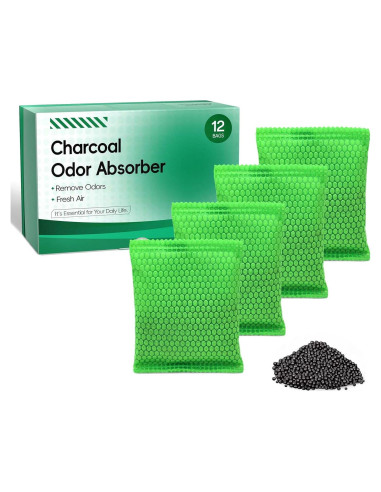 Bolsas de Carbón Activado Aoktech 12 Piezas 55g Purificadoras