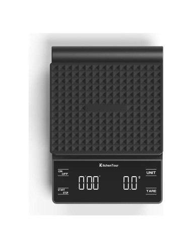 Báscula de Café KitchenTour EK6002 3kg/0.1g con Temporizador