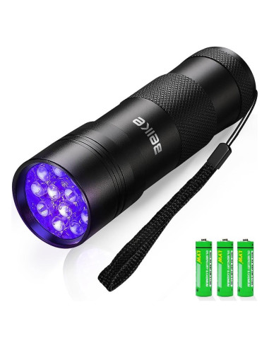 Linterna UV Beike Mini 395nm - Detección de Manchas y Orina