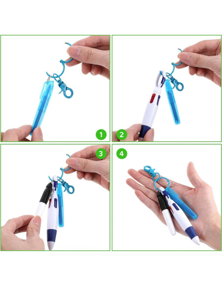 Juego de 24 Bolígrafos para Enfermeras Dimeho Multicolor Juego de 24 Bolígrafos para Enfermeras Dimeho Multicolor