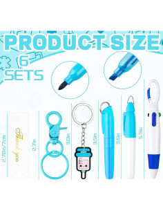 Set de 6 Bolígrafos Temáticos de Enfermería Demonwer 2