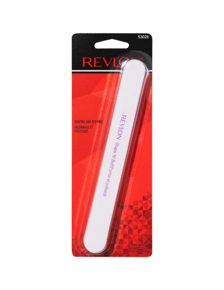 Bloque de Pulido de Uñas Revlon Shape 'N' Buff 20.64cm Bloque de Pulido de Uñas Revlon Shape 'N' Buff 20.64cm