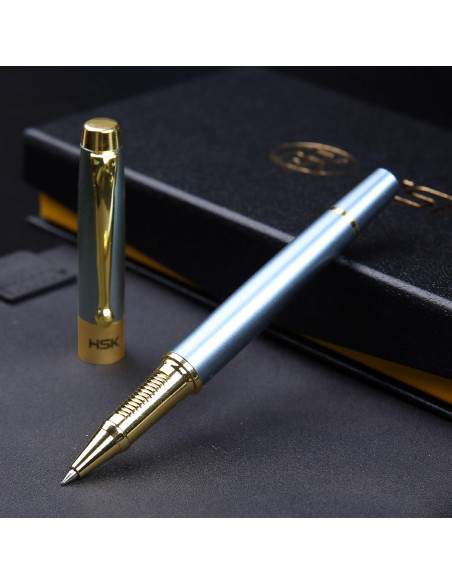 Bolígrafos HSK de lujo azul 0.5mm en caja de regalo Bolígrafos HSK de lujo azul 0.5mm en caja de regalo