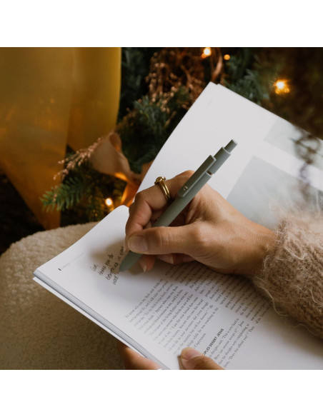 Bolígrafos Pastel Alabaster Co. - Tinta Negra Suave, 5 Pzas Bolígrafos Pastel Alabaster Co. - Tinta Negra Suave, 5 Pzas