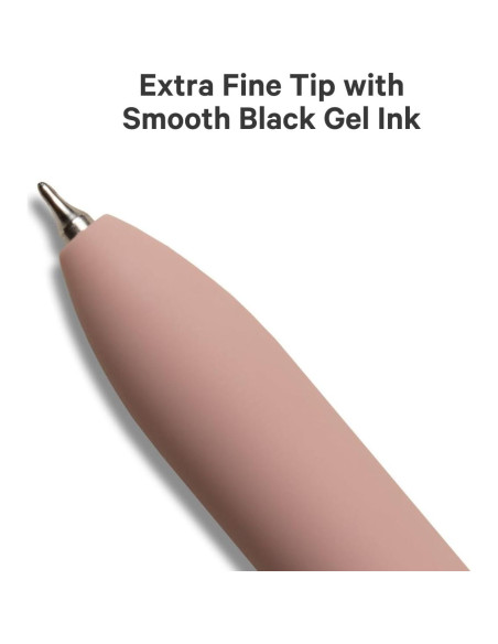 Bolígrafos Pastel Alabaster Co. - Tinta Negra Suave, 5 Pzas Bolígrafos Pastel Alabaster Co. - Tinta Negra Suave, 5 Pzas