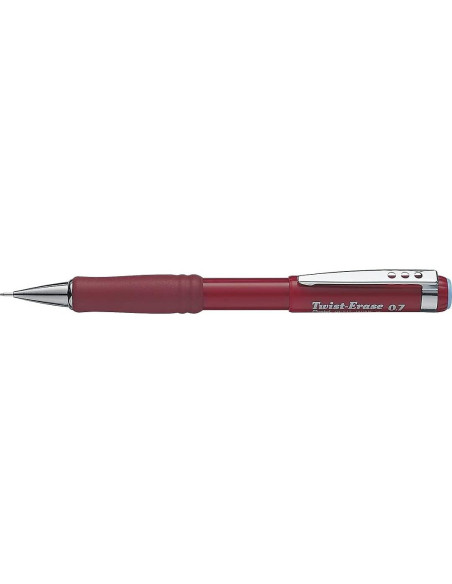Lápices mecánicos Pentel Twist-Erase III 0.7mm Paquete de 2 Lápices mecánicos Pentel Twist-Erase III 0.7mm Paquete de 2