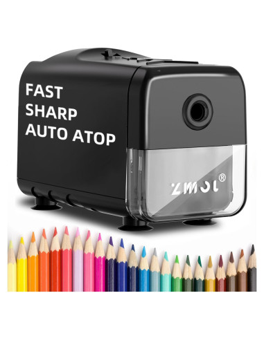 Sacapuntas Eléctrico Zmol Profesional 6.5-8 mm Automático