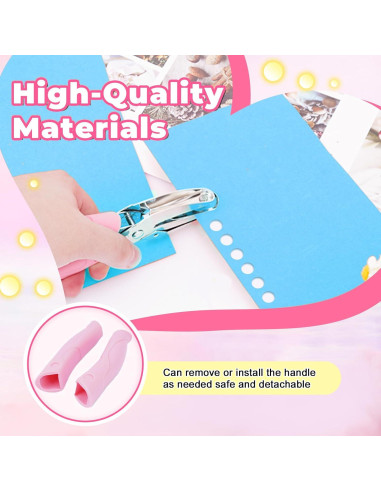 Juego de 3 Perforadoras de Papel UCEC - Círculos 1.5/3/6 mm