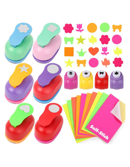 Juego de Perforadoras de Papel MAPVOLUT 10 Piezas para Manualidades Juego de Perforadoras de Papel MAPVOLUT 10 Piezas para Manualidades